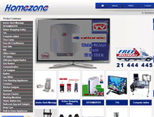 Tablet Screenshot of homezonemalta.com